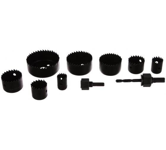 Набор коронок по дер.19 - 64мм, 11шт.Sturm! Набор коронок по дер.19 - 64мм, 11шт.Sturm!