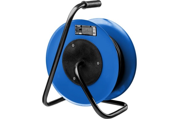 Удлинитель КГ 325 50м на катушк 4 роз.4,0кВт(16А),КГ 3*2,5мм, ЗУБР