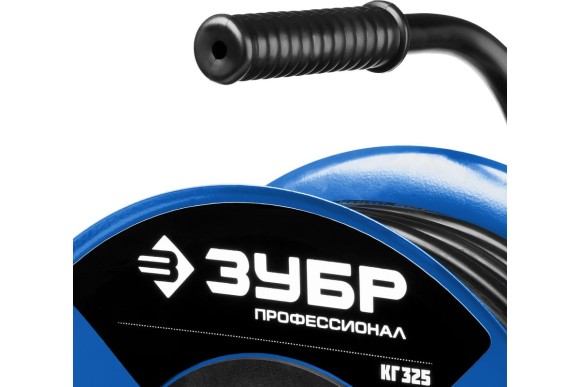 Удлинитель КГ 325 50м на катушк 4 роз.4,0кВт(16А),КГ 3*2,5мм, ЗУБР