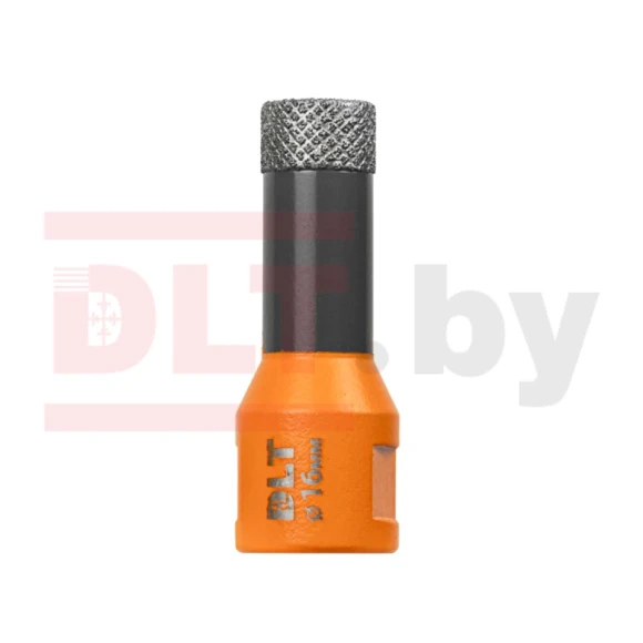 Коронка алмазная по керамограниту 16 х 35мм, М14, сухой/мокрый,DLT TOP 2093