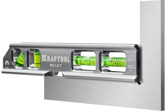 Уровень магнитный 200мм Billet 8-в-1 (4 колбы)   KRAFTOOL 