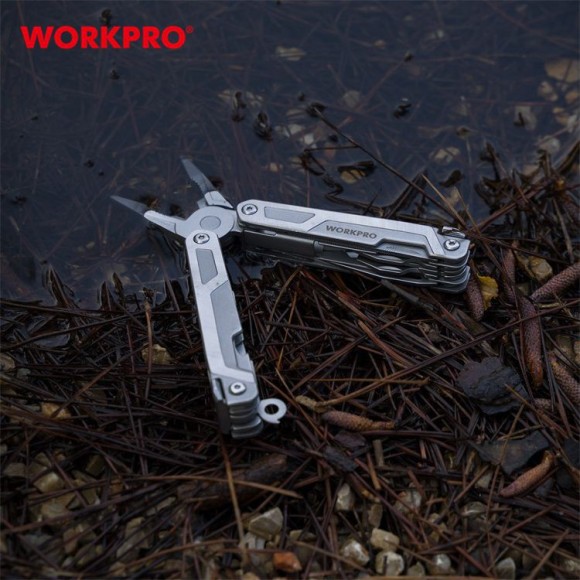 Мультитул 15 в 1 ,150мм кованная сталь WORKPRO	