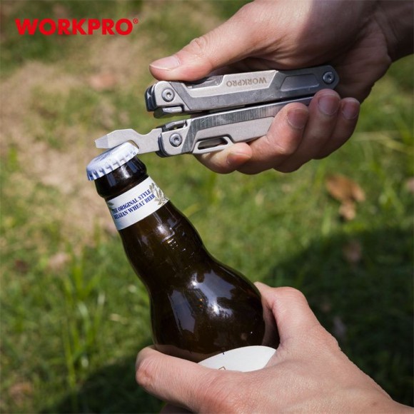 Мультитул 15 в 1 ,150мм кованная сталь WORKPRO	