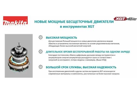 Шуруповёрт(BL) аккум. MAKITA, DF001GZ, 40В, 140Н*м, 2600об/мин, без АКБ и ЗУ, в коробке Шуруповёрт(BL) аккум. MAKITA, DF001GZ, 40В, 140Н*м, 2600об/мин, без АКБ и ЗУ, в коробке