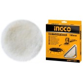 Круг полировальный шерстяной на завязках 180мм, INGCO Круг полировальный шерстяной на завязках 180мм, INGCO