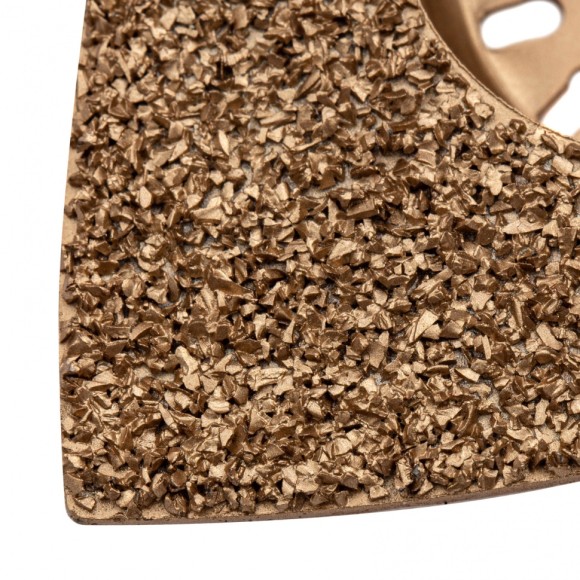 Насадка для МФИ шлифовальная дельтовидная, HM, по плитке и дереву, 78 мм Denzel