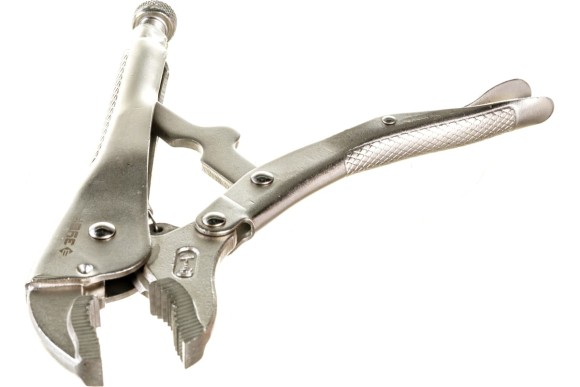 Клещи с фиксатором ЗУБР зажимные, 250мм, кованные губки 22510-25