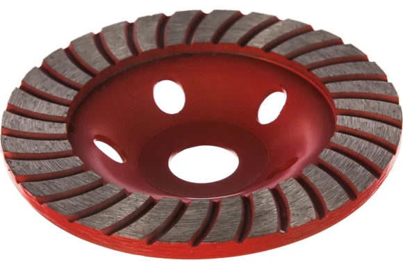 Чашка алмазная  шлифовальная 125*22,2мм Redchili сегмент турбо Vertextools 04-125-13