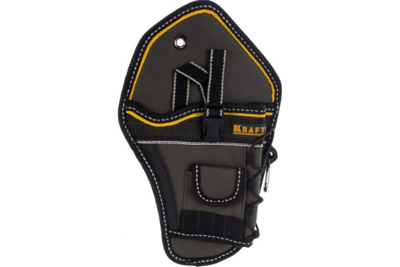 Кобура для шуруповерта Industrie 5 карманов, полиэстер KRAFTOOL Кобура для шуруповерта Industrie 5 карманов, полиэстер KRAFTOOL