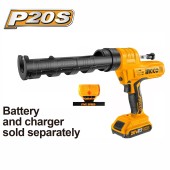 Пистолет для герметика аккумул.INGCO CCGLI2001,310мл,20В -Li.без аккумул. и зарядного ус-ва