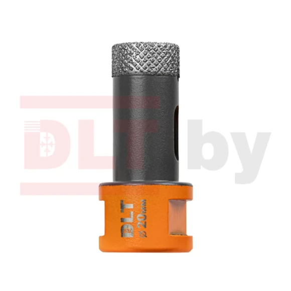 Коронка алмазная по керамограниту 20 х 35мм, М14, сухой/мокрый,DLT TOP 2095