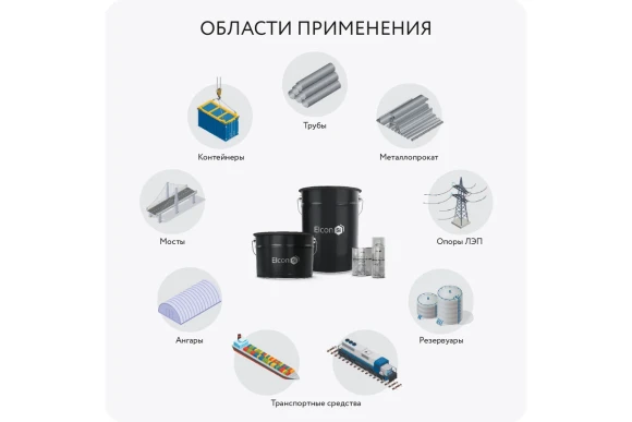 Состав для холодного цинкования Zintech,Elcon,серый 520мл аэрозоль,00-00002981