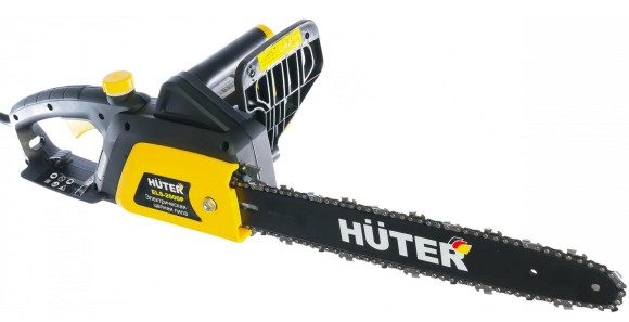 Электропила HUTER ELS-2000P, 2000Вт, поперечный двигатель, шина 40см, 3/8, 1.3, 57 звеньев Электропила HUTER ELS-2000P, 2000Вт, поперечный двигатель, шина 40см, 3/8, 1.3, 57 звеньев