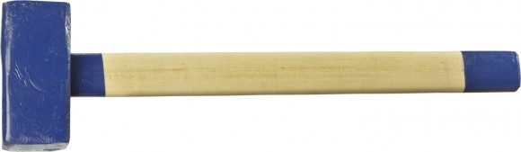 Кувалда СИБИН 6 кг с деревянной удлинённой рукояткой