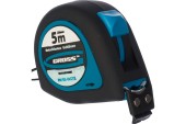 Рулетка  5м*25 мм,Ergonomisch,магнитный обрезиненный зацеп GROSS