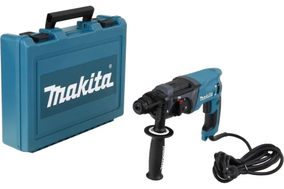 Перфоратор MAKITA HR2470, 780Вт, 2.4Дж, SDS+, 24мм, 1100об/мин, в кейсе Перфоратор MAKITA HR2470, 780Вт, 2.4Дж, SDS+, 24мм, 1100об/мин, в кейсе