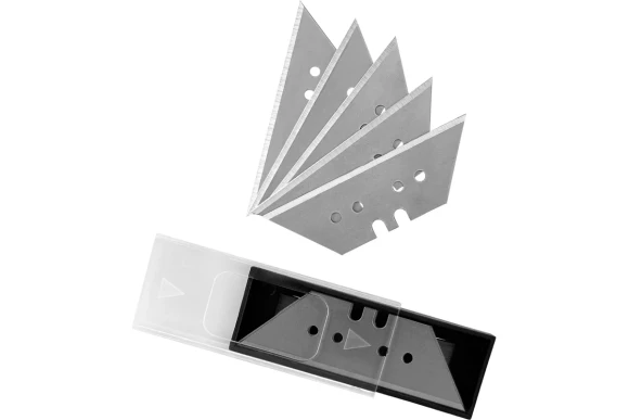 Лезвия для ножей трапециевидные 19 х 60мм, 10 штук, VERTEXTOOLS Лезвия для ножей трапециевидные 19 х 60мм, 10 штук, VERTEXTOOLS