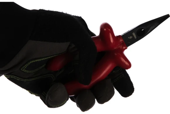 Тонкогубцы изогнутые диэлектрические 160мм, ЭКСПЕРТ, ЗУБР Тонкогубцы изогнутые диэлектрические 160мм, ЭКСПЕРТ, ЗУБР