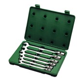 Набор ключей комбинированных SATA - 6 предметов, 10 - 19 мм. Набор ключей комбинированных SATA - 6 предметов, 10 - 19 мм.