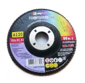 Диск лепестковый 125*22,2 Р120 Луга Диск лепестковый 125*22,2 Р120 Луга