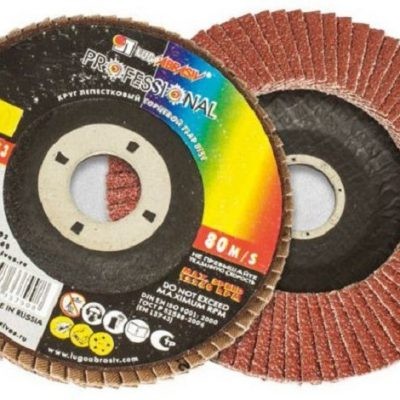 Диск лепестковый 125*22,2 Р120 Луга Диск лепестковый 125*22,2 Р120 Луга