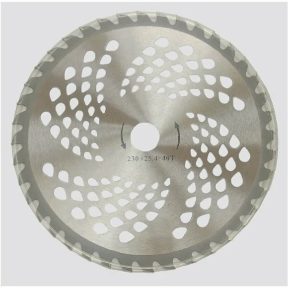 Диск для тримера 230 x25.4 x1.25х40Т Диск для тримера 230 x25.4 x1.25х40Т