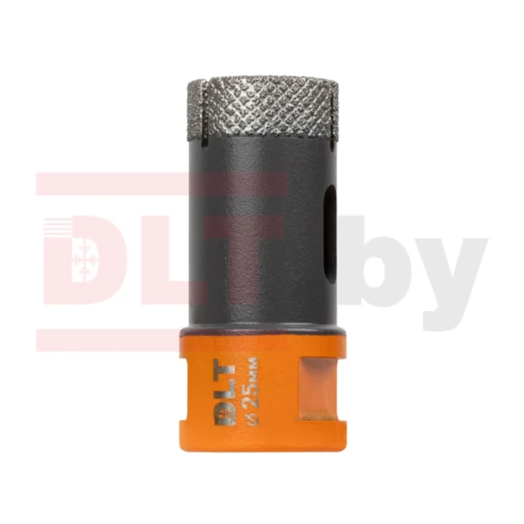 Коронка алмазная по керамограниту 25 х 35мм, М14, сухой/мокрый,DLT TOP 2096