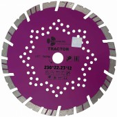 Диск алмазный по железобетону 230 х 22.2мм, турбосегмент. сухой/мокрый, Tractor Trio-Diamond Диск алмазный по железобетону 230 х 22.2мм, турбосегмент. сухой/мокрый, Tractor Trio-Diamond