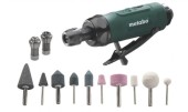 Прямая  пневмо шлифмашина METABO DG25 Set, 6,2бар,25000о/мин,300л/мин,цанга-6мм Прямая  пневмо шлифмашина METABO DG25 Set, 6,2бар,25000о/мин,300л/мин,цанга-6мм