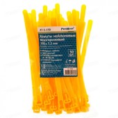 Хомут нейлон многораз.150*7,2мм Hobbi 50 шт.жёлтые Хомут нейлон многораз.150*7,2мм Hobbi 50 шт.жёлтые