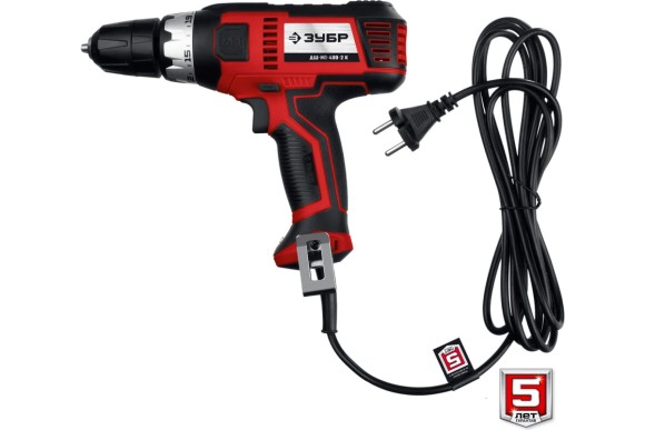 Шуруповёрт электрич. ЗУБР ДШ-М1-400-2 К, 400Вт, 40Н*м, 1800об/мин, в кейсе Шуруповёрт электрич. ЗУБР ДШ-М1-400-2 К, 400Вт, 40Н*м, 1800об/мин, в кейсе