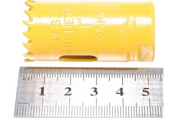 Коронка биметаллическая 25мм, металл/дерево, ProCUT STAYER Коронка биметаллическая 25мм, металл/дерево, ProCUT STAYER