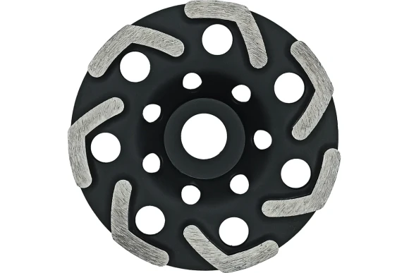 Чашка алмазная  шлифовальная 125*22,2мм Redchili сегмент бумеранг Vertextools 04-125-13-01