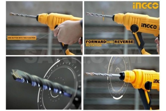 Аккумуляторный перфоратор INGCO CRHLI1601, 1.5Дж,20В Li-ion-1шт*2А/ч Аккумуляторный перфоратор INGCO CRHLI1601, 1.5Дж,20В Li-ion-1шт*2А/ч