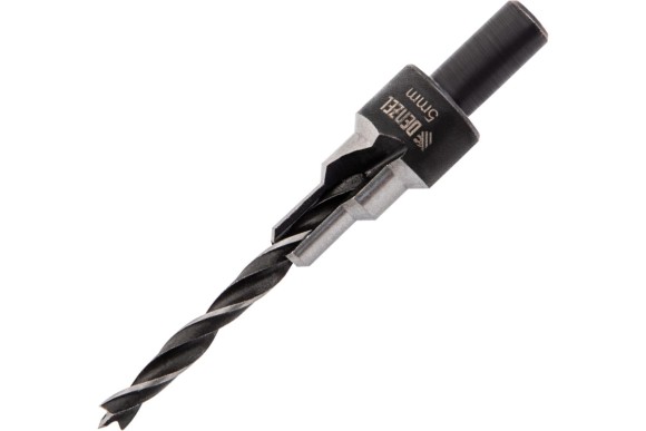 Сверло - зенкер под конфирмат, 5 мм Denzel Сверло - зенкер под конфирмат, 5 мм Denzel