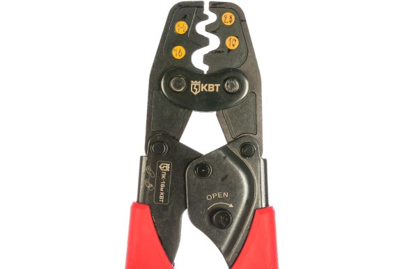 Клещи для кабельных наконечников  ПК-16м, 2,5-16мм кв.  КВТ