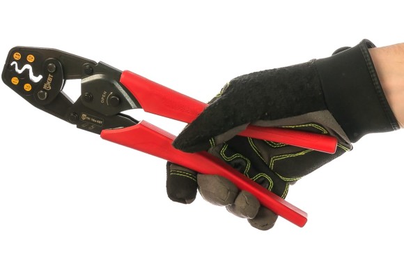 Клещи для кабельных наконечников  ПК-16м, 2,5-16мм кв.  КВТ