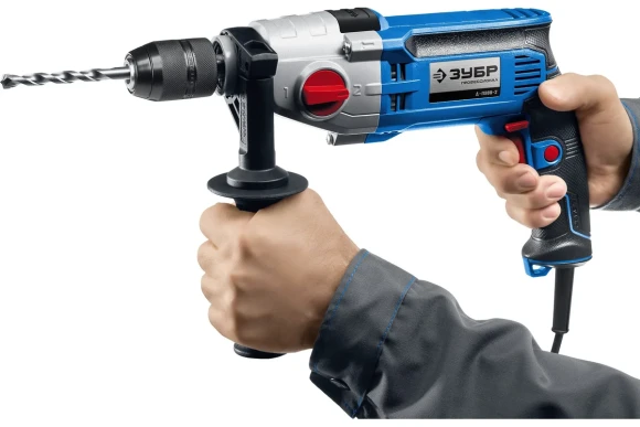 Дрель безударная ЗУБР Д-П900-2, 900Вт, патрон БЗП 13мм, 1050/2400об/мин Дрель безударная ЗУБР Д-П900-2, 900Вт, патрон БЗП 13мм, 1050/2400об/мин