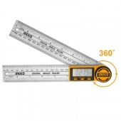 Угломер электронный INGCO HDAR20701 ,400мм,0-360гр,0.1мм/м,+/-0,05гр