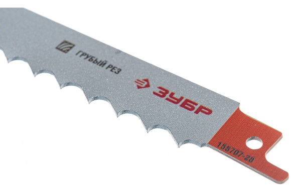 Полотно по дереву для сабельной пилы ЗУБР "ЭКСПЕРТ"быстр,грубый рез ,280мм 8,5 мм S1617K Полотно по дереву для сабельной пилы ЗУБР "ЭКСПЕРТ"быстр,грубый рез ,280мм 8,5 мм S1617K
