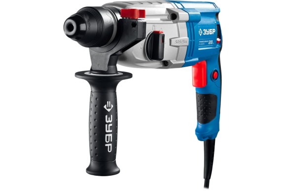 Перфоратор ЗУБР ЗП-28-800 К, 800Вт, 3.2Дж, SDS+, 28мм, 1200об/мин, в кейсе