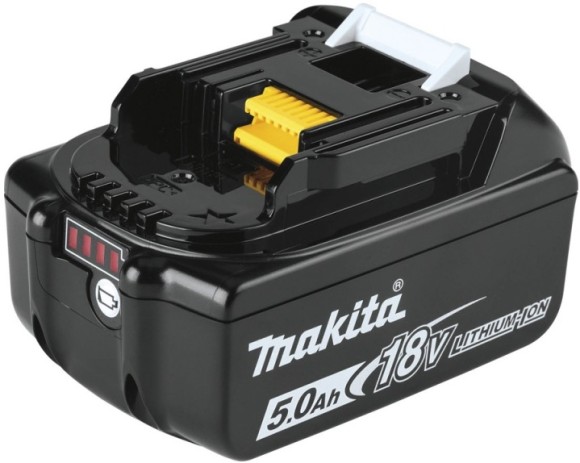 Аккумулятор MAKITA BL1850B LXT 18V, 5.0Ah, Li-Ion, индикатор заряда Аккумулятор MAKITA BL1850B LXT 18V, 5.0Ah, Li-Ion, индикатор заряда