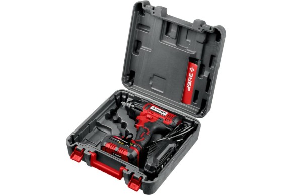 Гайковёрт аккум. ЗУБР ГУЛ-410-41 18В, 400Н*м, квадрат 1/2", АКБ 1-шт (4А*ч), в кейсе Гайковёрт аккум. ЗУБР ГУЛ-410-41 18В, 400Н*м, квадрат 1/2", АКБ 1-шт (4А*ч), в кейсе