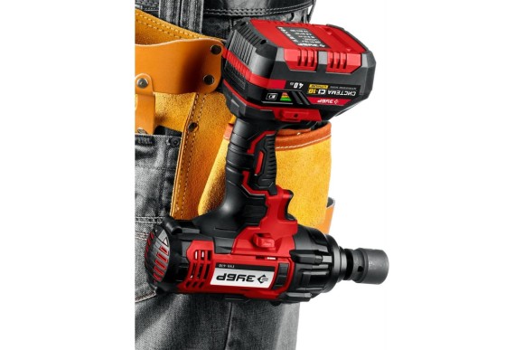 Гайковёрт аккум. ЗУБР ГУЛ-410-41 18В, 400Н*м, квадрат 1/2", АКБ 1-шт (4А*ч), в кейсе Гайковёрт аккум. ЗУБР ГУЛ-410-41 18В, 400Н*м, квадрат 1/2", АКБ 1-шт (4А*ч), в кейсе