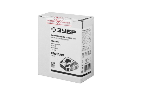 Зарядное устройство ЗУБР БЗУ-С1-12, Li-ion 12В, 220в,1,8А
