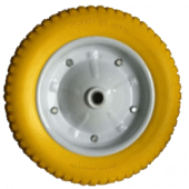 Колесо вспененный полеуретан ?350мм*16мм,200кг (симетричное) Колесо вспененный полеуретан ?350мм*16мм,200кг (симетричное)