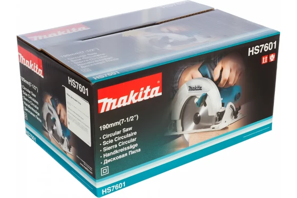 Пила дисковая MAKITA HS7601, 1200Вт, 190*30мм, 66/46мм, 5200об/мин Пила дисковая MAKITA HS7601, 1200Вт, 190*30мм, 66/46мм, 5200об/мин