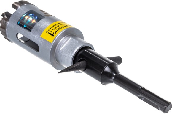 Коронка алмазная по железобетону 42 х 60мм, М16/SDS+, сухой/мокрый, HILBERG Коронка алмазная по железобетону 42 х 60мм, М16/SDS+, сухой/мокрый, HILBERG