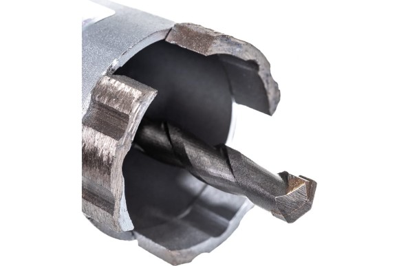 Коронка алмазная по железобетону 42 х 60мм, М16/SDS+, сухой/мокрый, HILBERG Коронка алмазная по железобетону 42 х 60мм, М16/SDS+, сухой/мокрый, HILBERG