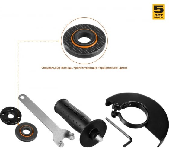 Шлифмашина угловая ЗУБР УШМ-125-800 М3,125*22мм,800Вт Шлифмашина угловая ЗУБР УШМ-125-800 М3,125*22мм,800Вт